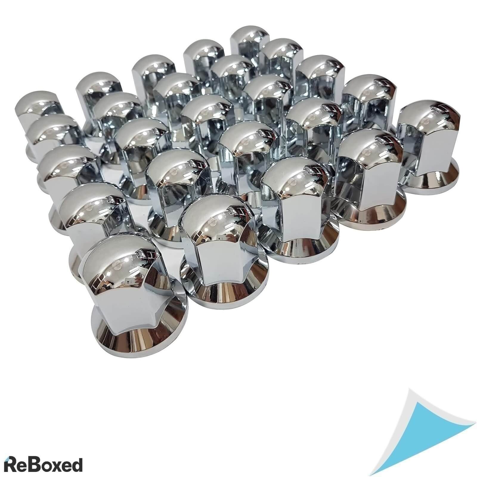 24/7 Auto Set 25 Capace Cromate din Plastic pentru Prezoane 32mm