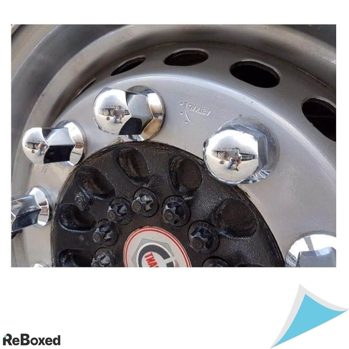 24/7 Auto Set 25 Capace Cromate din Plastic pentru Prezoane 32mm