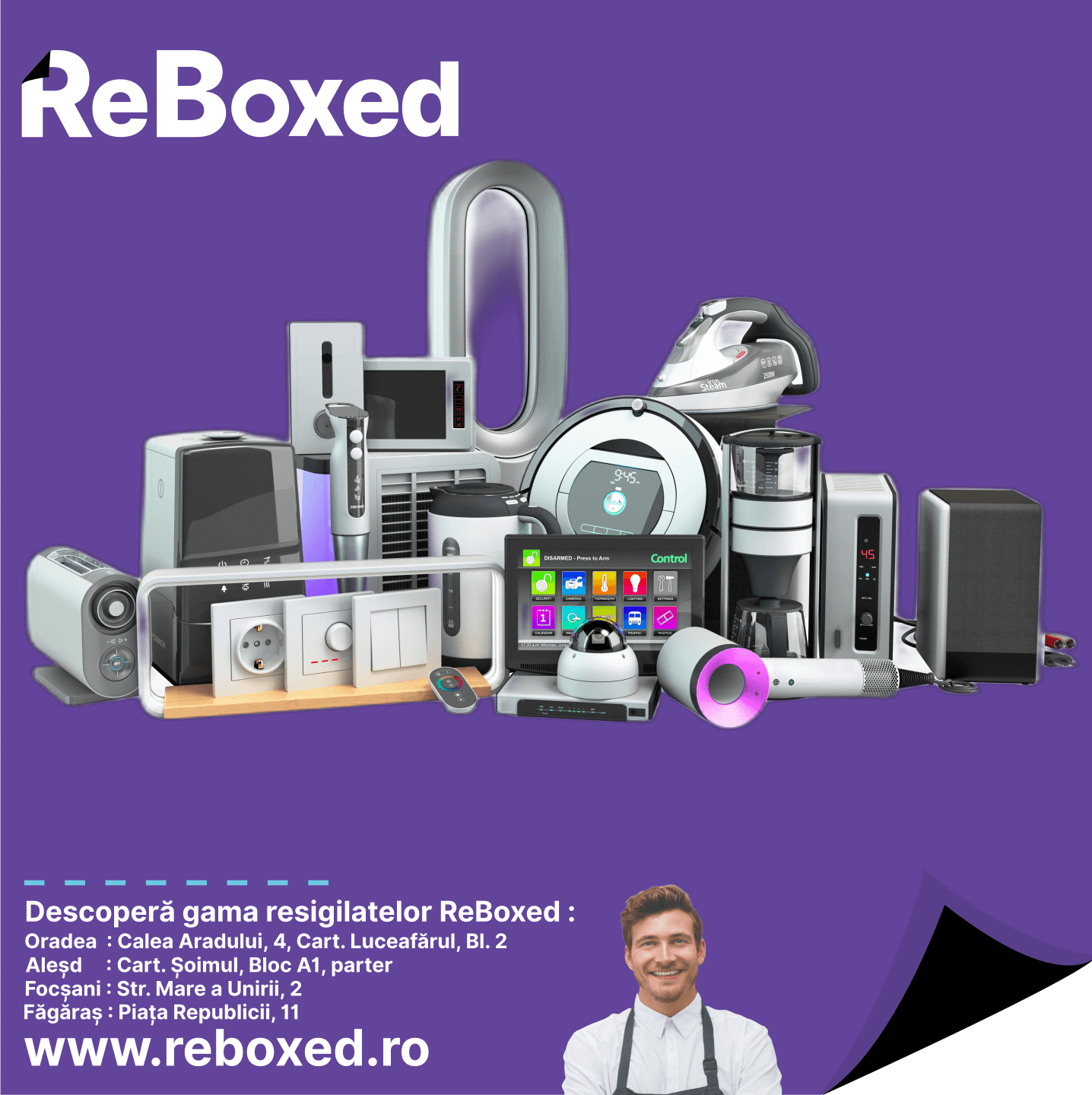 ReBoxed inseamna cele mai noi, interesante, practice sau traznite Gadgeturi le gasesti garantat pe site-ul reboxed.ro, la preturi pentru orice buzunar!