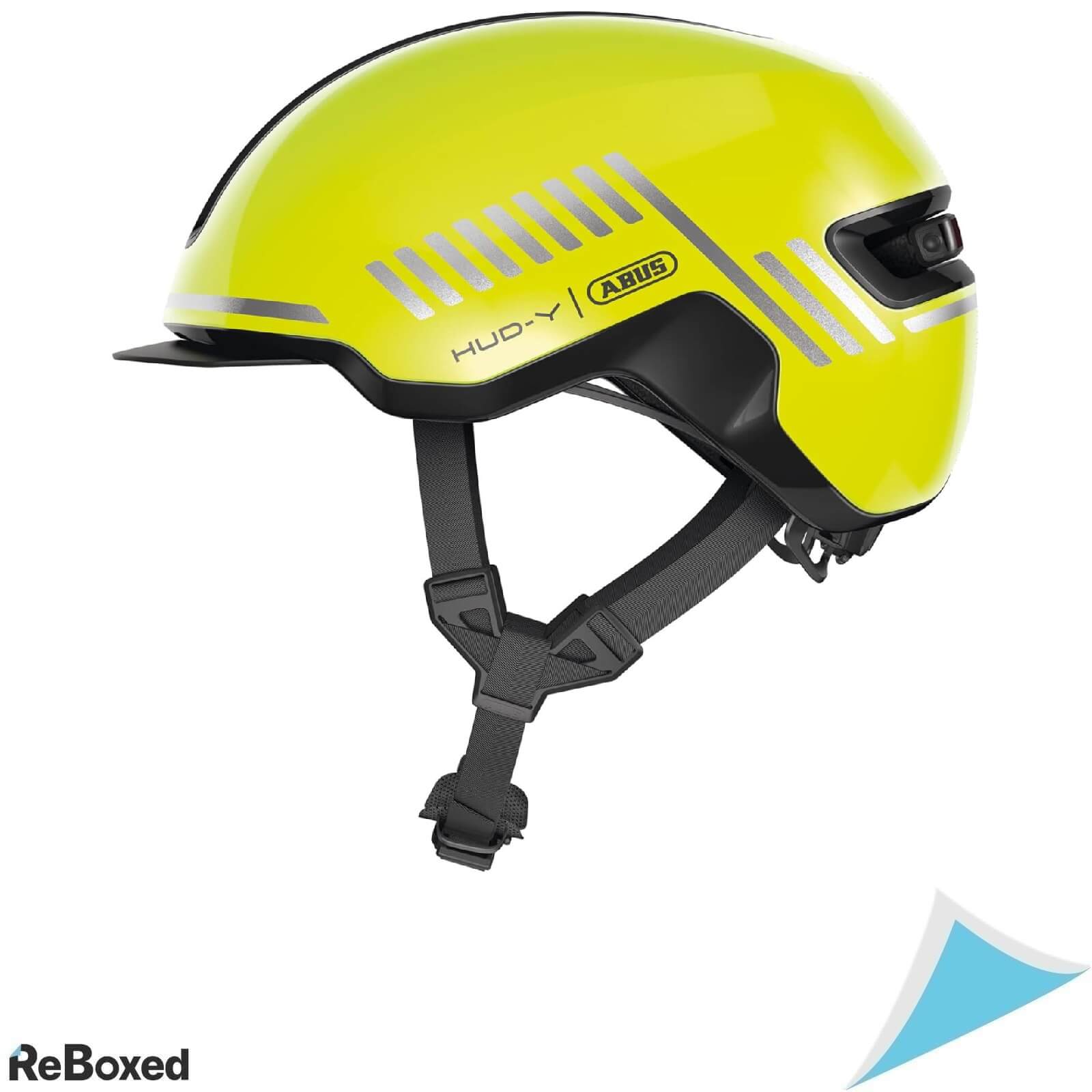 Abus Hud-Y Casca Bicicleta M Signal Yellow