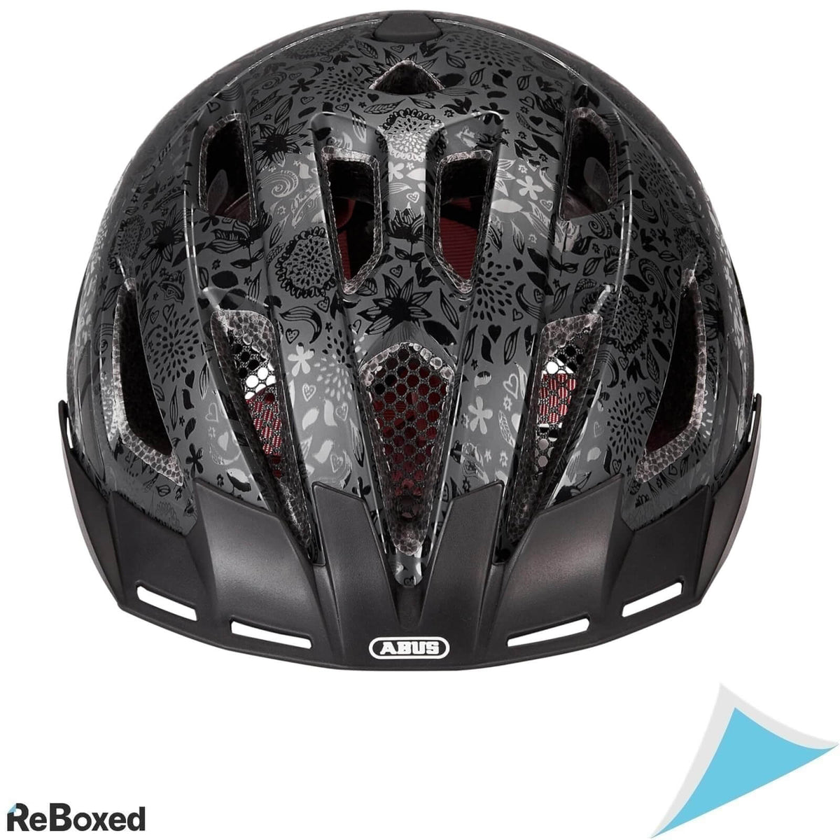 Abus Urban-I 3.0 Casca Bicicleta Black Flora Art S (51-55)