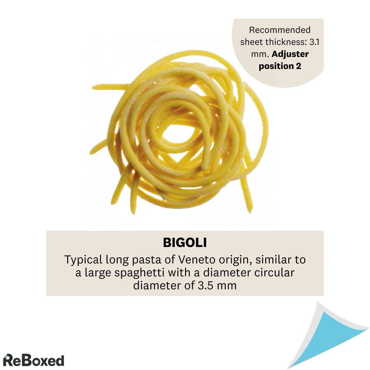 Accesoriu Marcato Bigoli pentru masina de paste Atlas 150