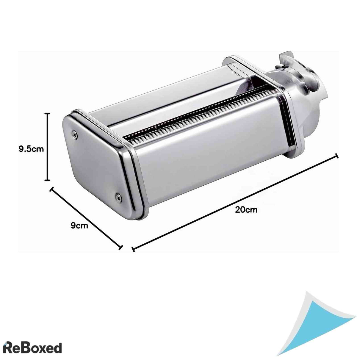 Accesoriu Masina de Facut Tainete Spaghetti Bosch MUZ5NV3 din Otel Inoxidabil Compatibil Robot Bucatarie MUM5 si MUMS2 Argintiu