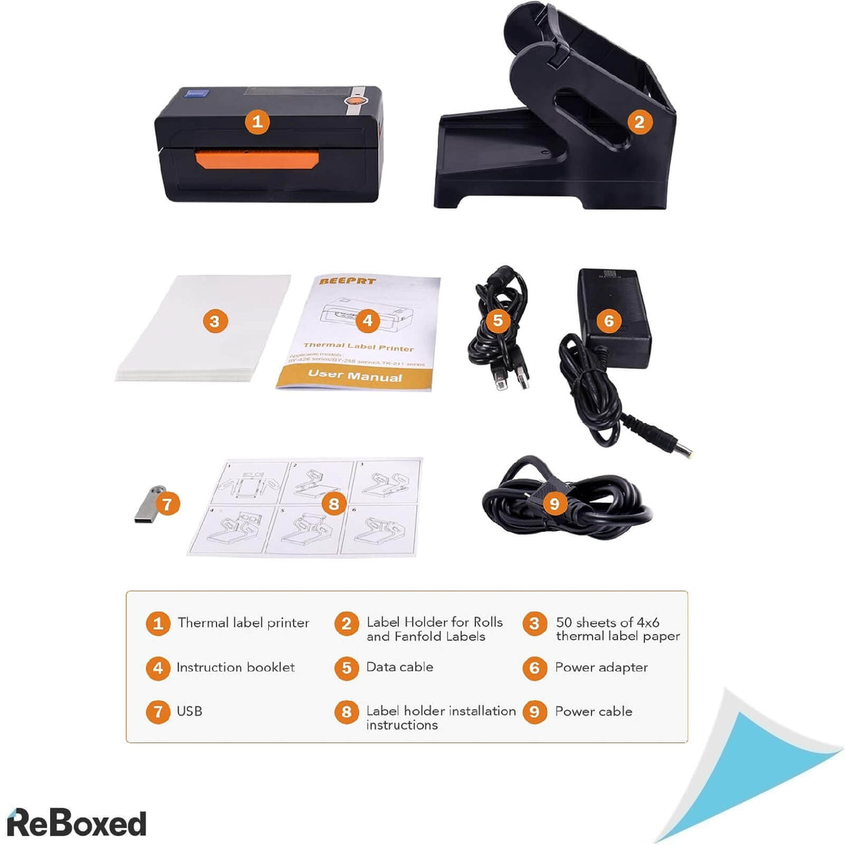 Accwork Imprimanta Termica de Etichete