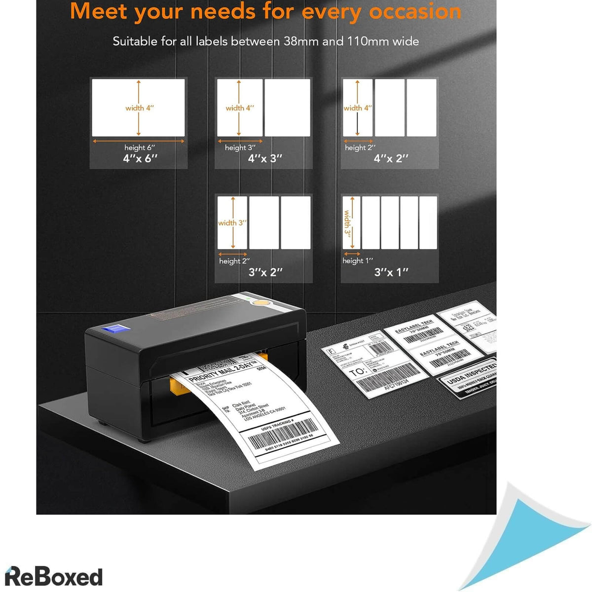 Accwork Imprimanta Termica de Etichete