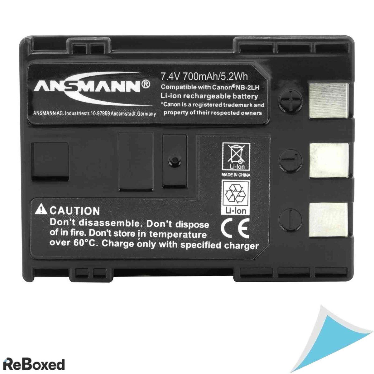 Acumulator Li-Ion Ansmann Compatibil Canon NB-2LH 7.4V 700mAh pentru Camere Foto Digitale