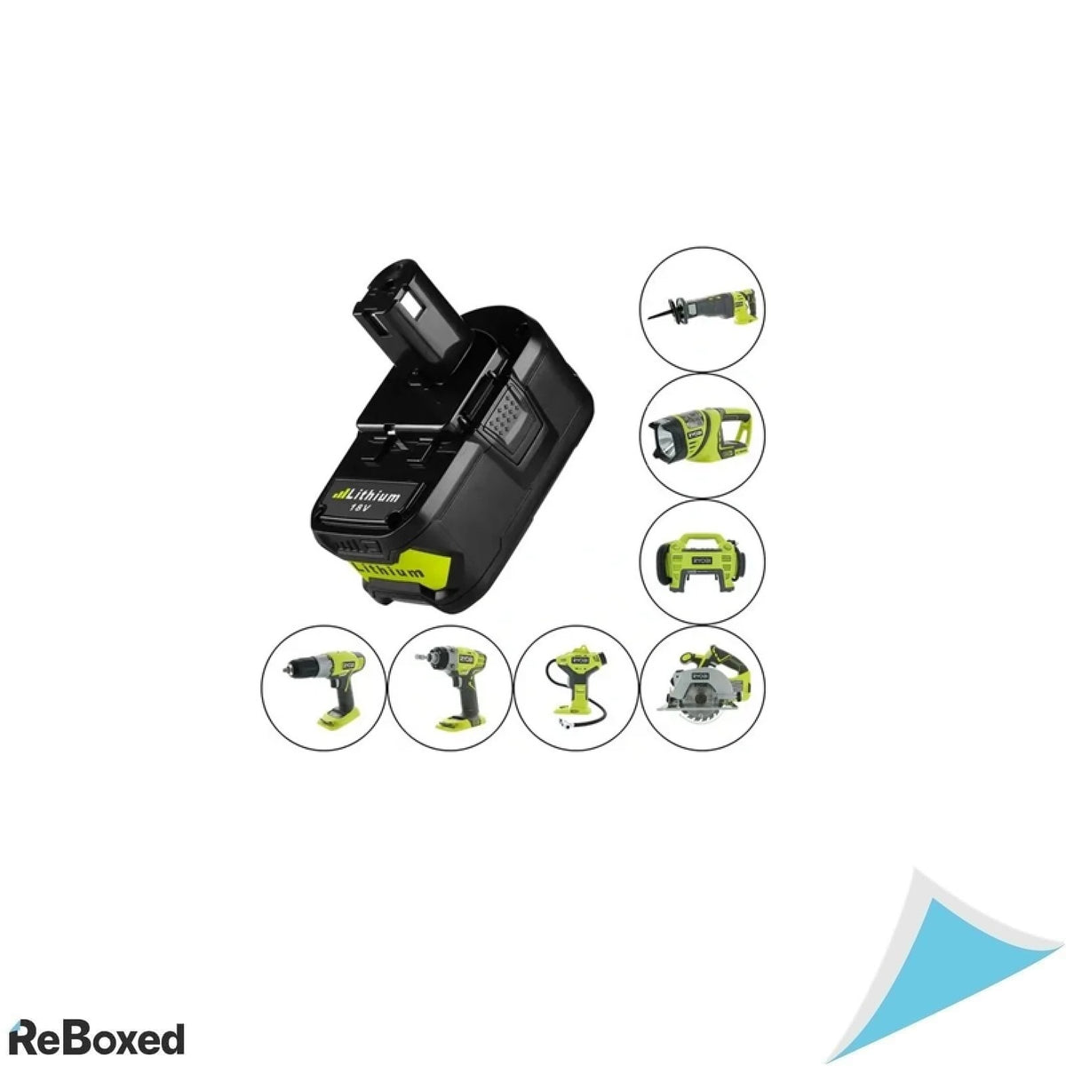 Acumulator Zamiennik Powilling pentru Ryobi ONE+ RB18L50, 18V, 5Ah, Li-Ion