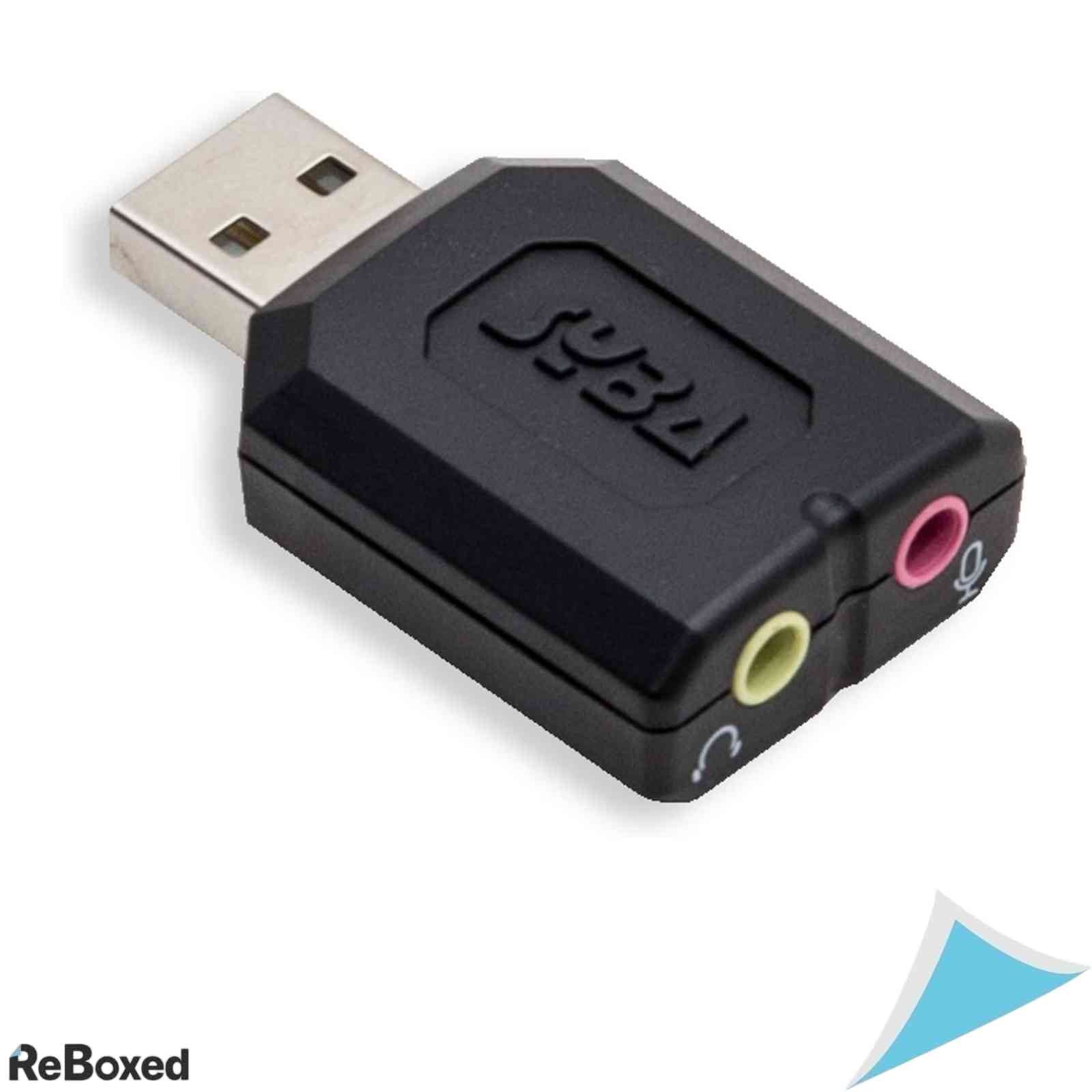 Adaptor Audio Extern USB Syba, Stereo, pentru Windows, Mac si Linux, cu Jack 3.5mm