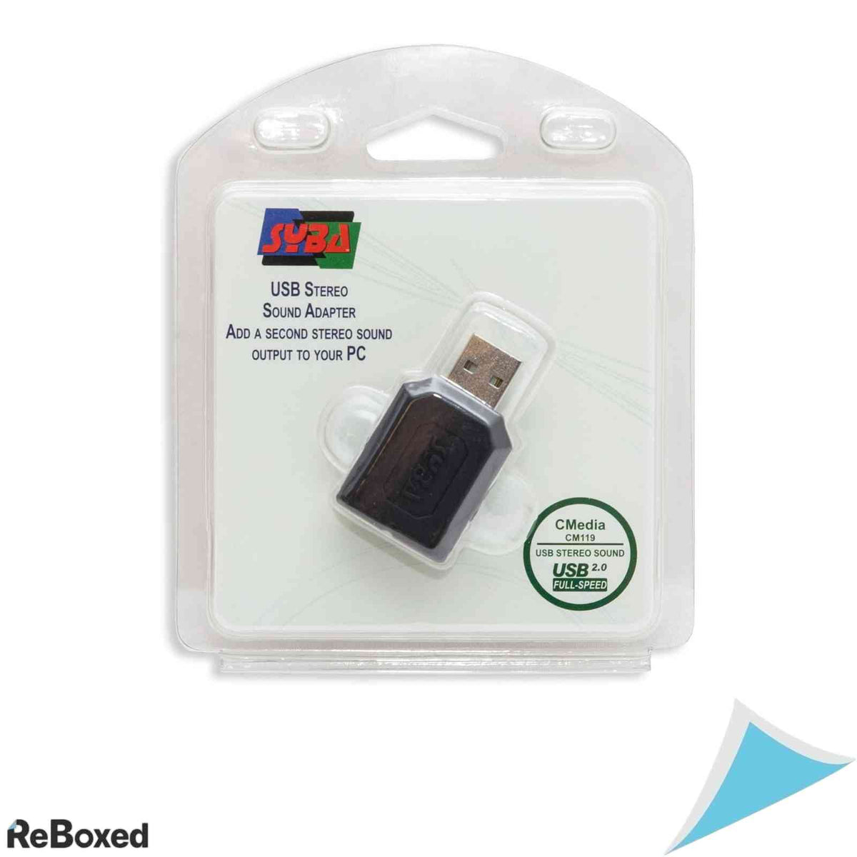 Adaptor Audio Extern USB Syba, Stereo, pentru Windows, Mac si Linux, cu Jack 3.5mm