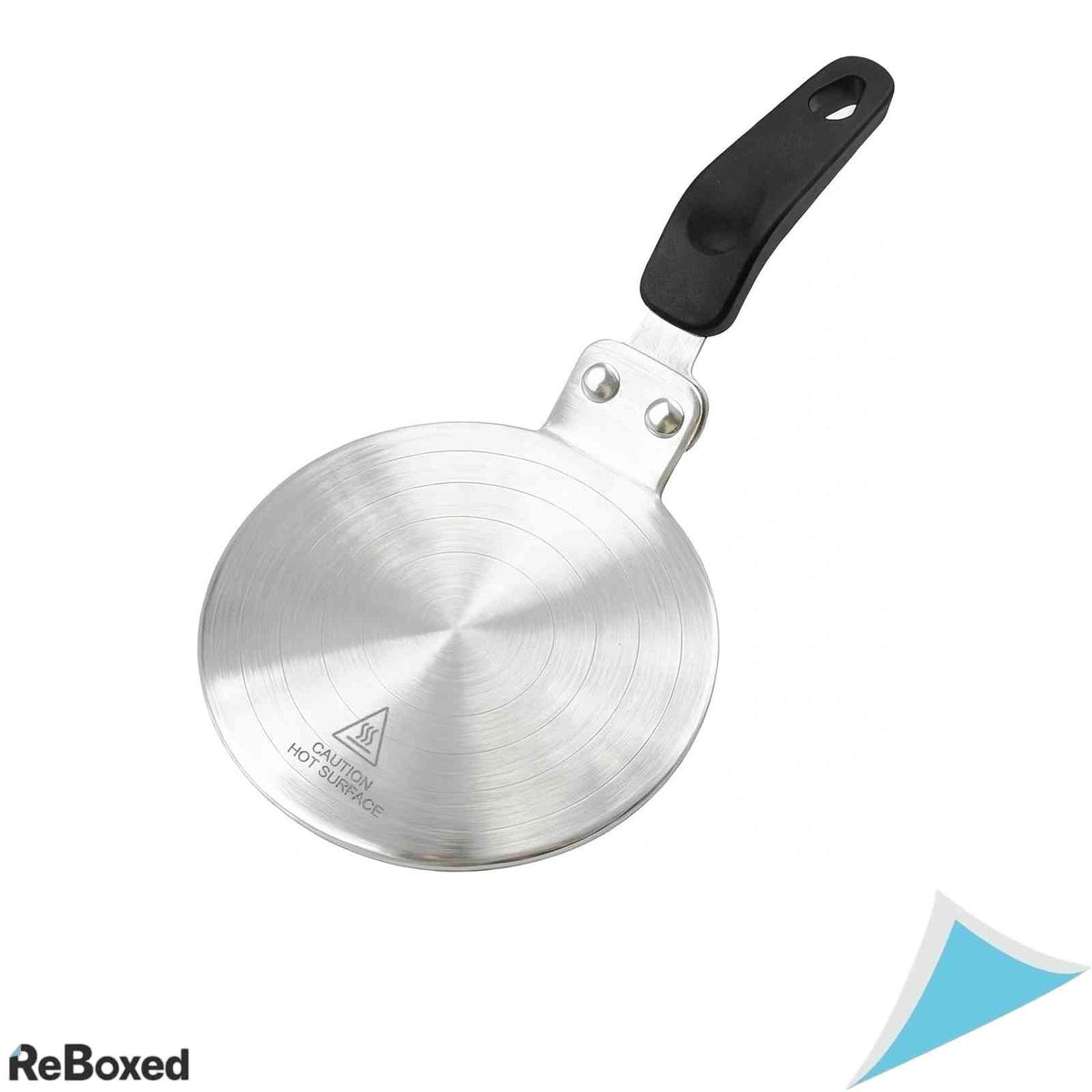 Adaptor plita inductie 13 cm, disc difuzor de caldura din inox pentru cafetiera si vase
