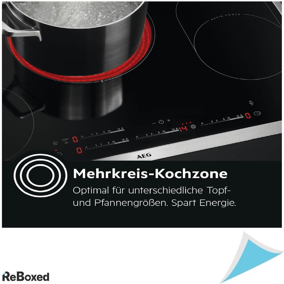 AEG HE604070FB Plita din componenta SET AEG EX10PEF