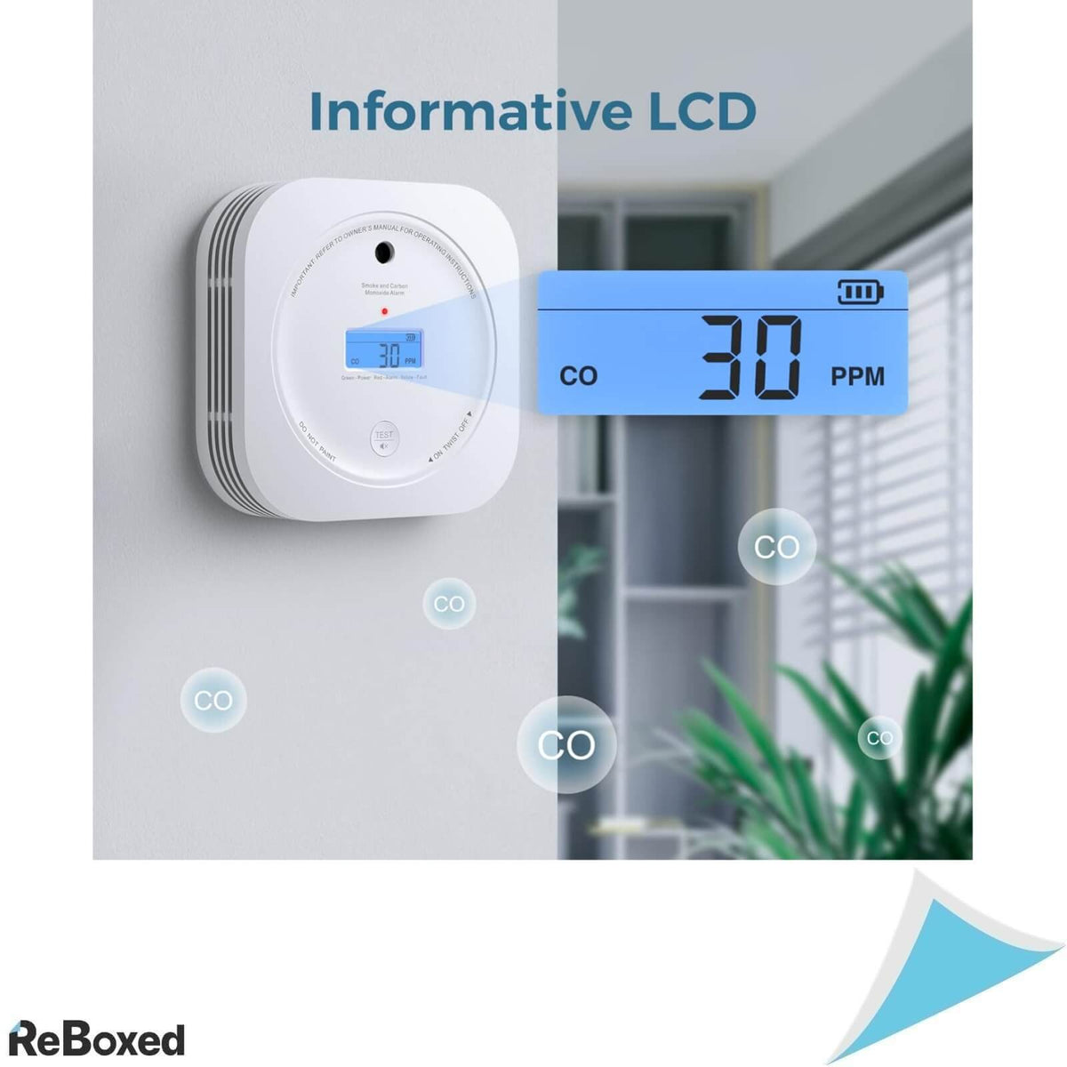 Aegislink Alarma de Fum si Monoxid de Carbon