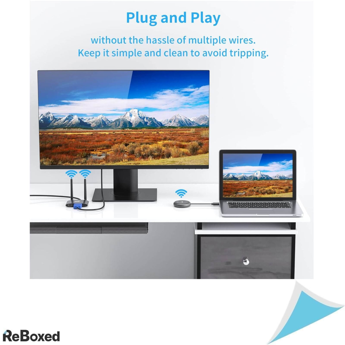 Aimibo Transmitator si Receptor Wireless HDMI 4K 5G