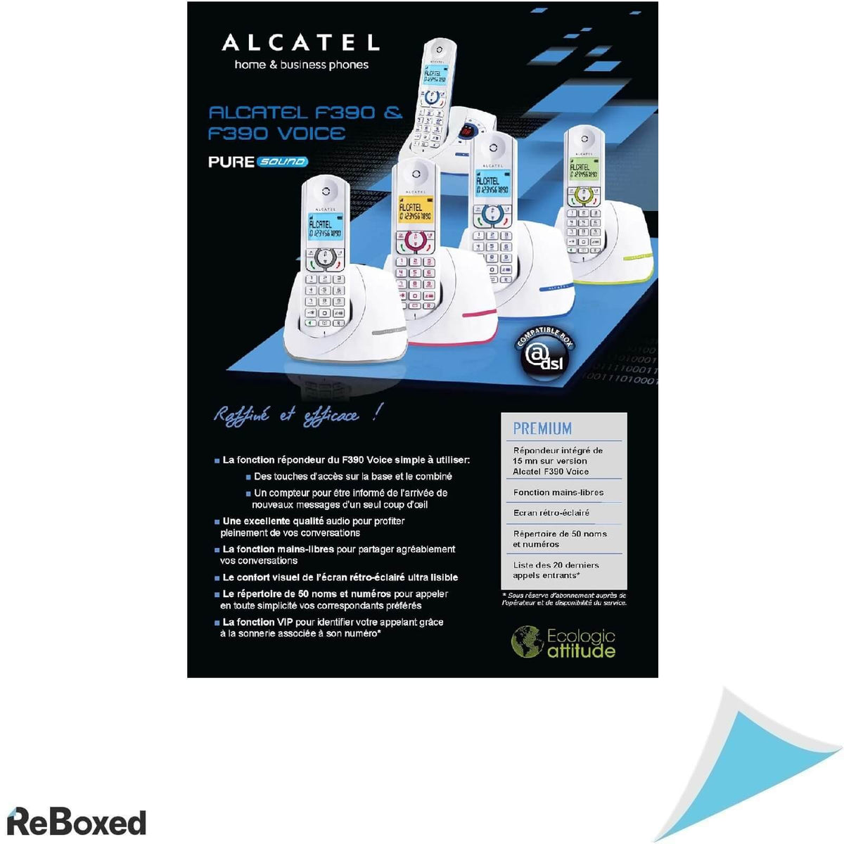 Alcatel F390 Telefon Fara Fir