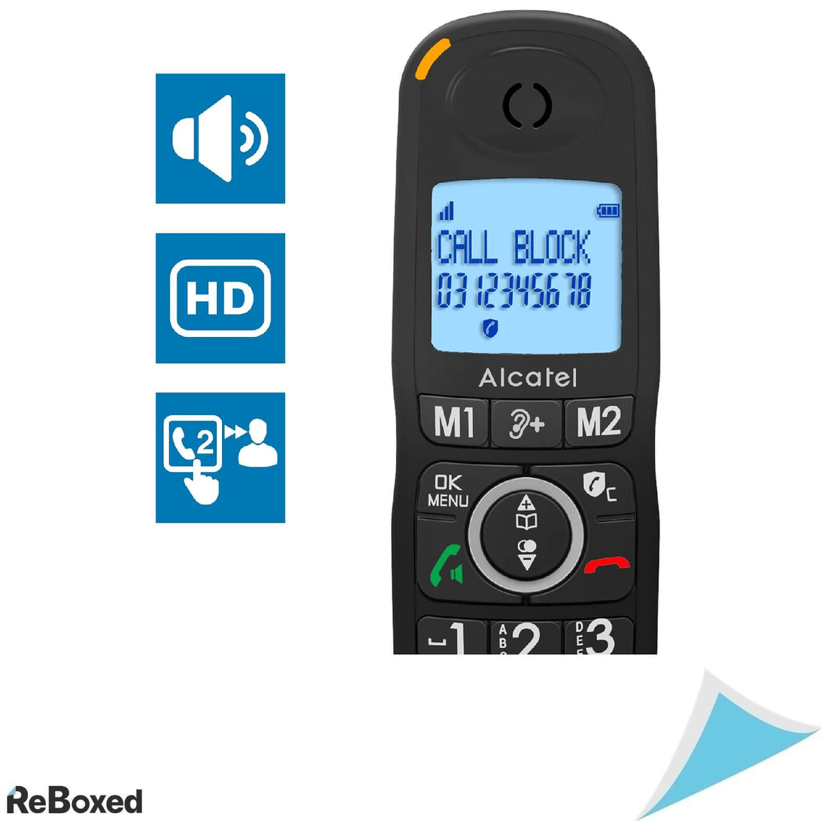 Alcatel XL595 B Telefon Fix Fara Fir