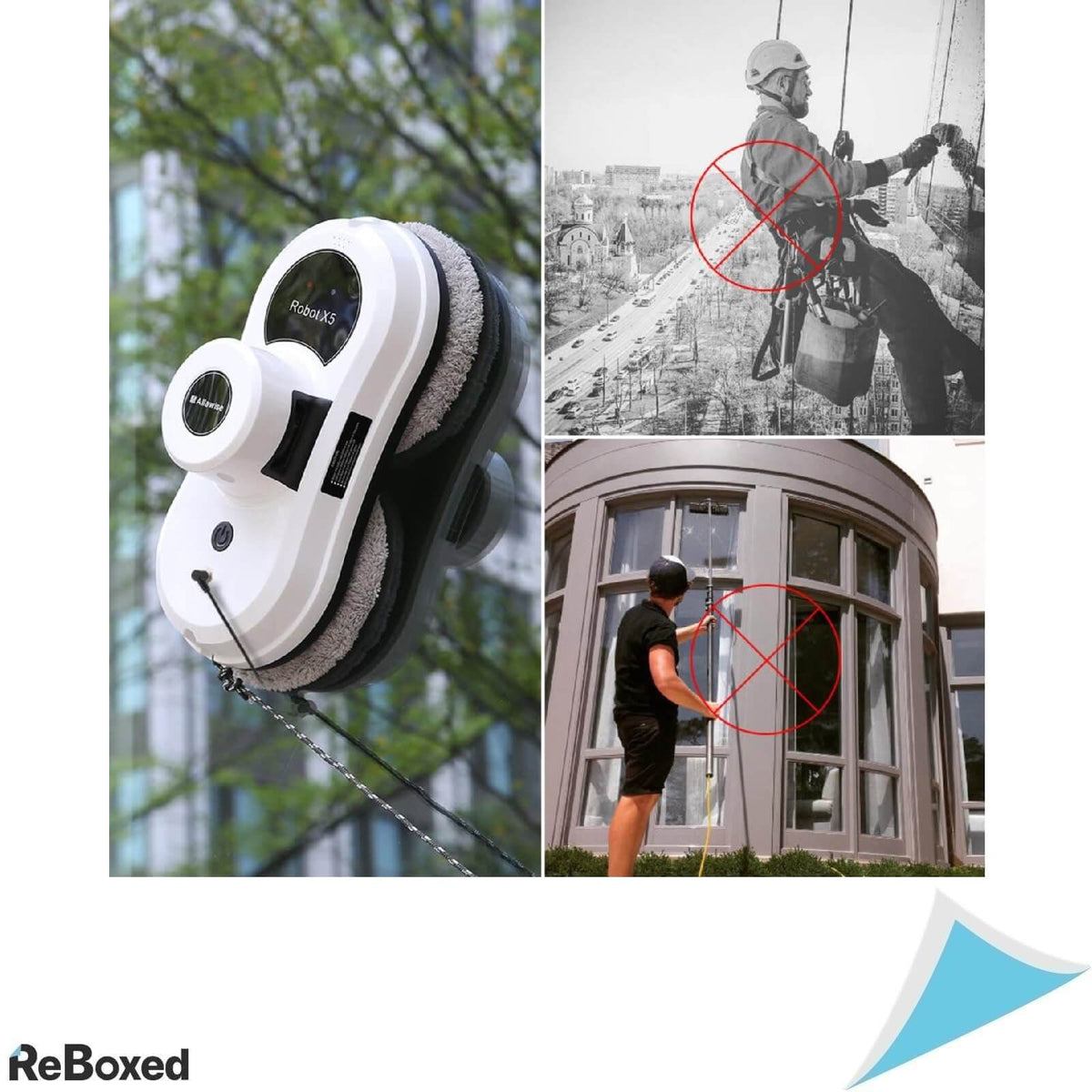 Alfawise S60 Robot de Curatare a Ferestrelor