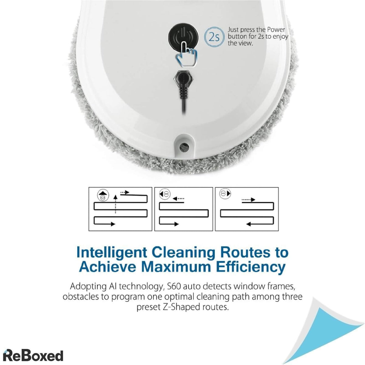 Alfawise S60 Robot de Curatare a Ferestrelor