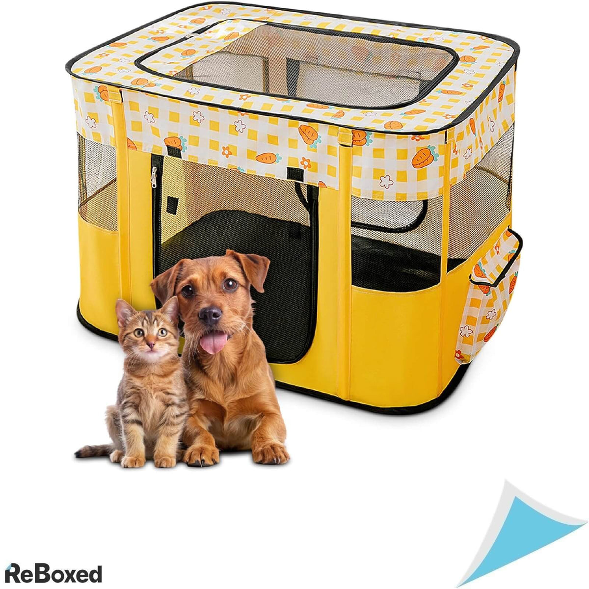 ALLSOPETS Tarc Pliabil pentru Animale Marimea M