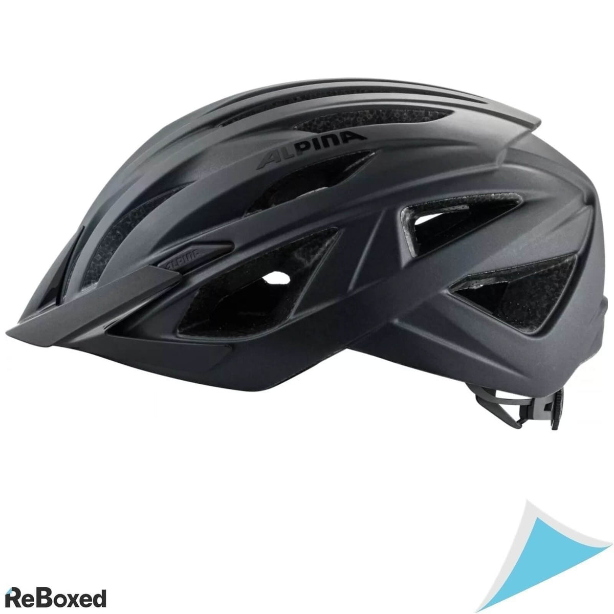 Alpina Parana Casca Bicicleta 51-56cm Negru Mat