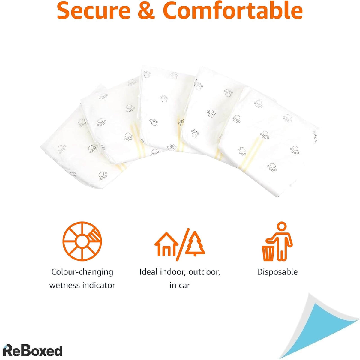 AmazonBasics 30 Scutece pentru Caini X-Small (XS)