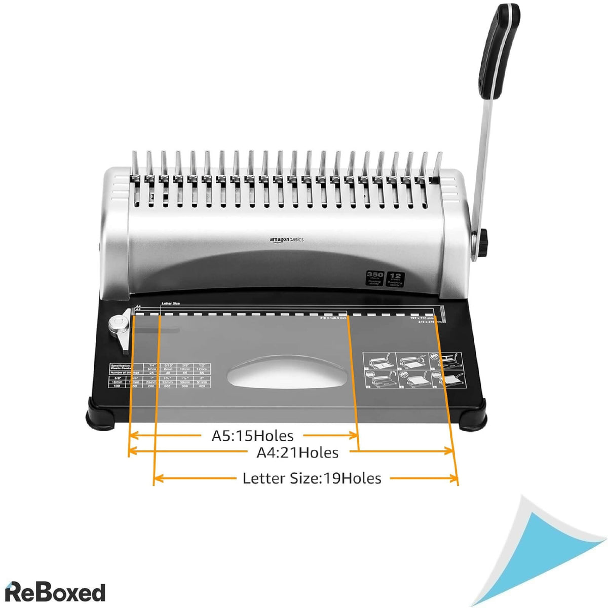 AmazonBasics Aparat de Indosariat cu Spirala