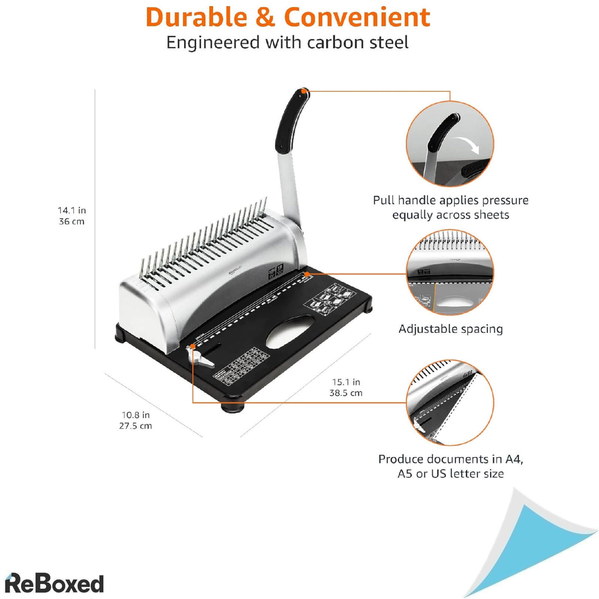 AmazonBasics Aparat de Indosariat cu Spirala