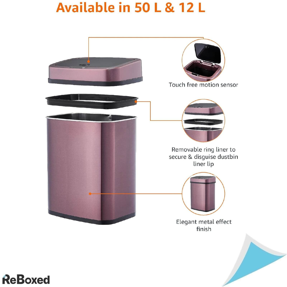 Amazonbasics Cos de Gunoi Automatic 12l