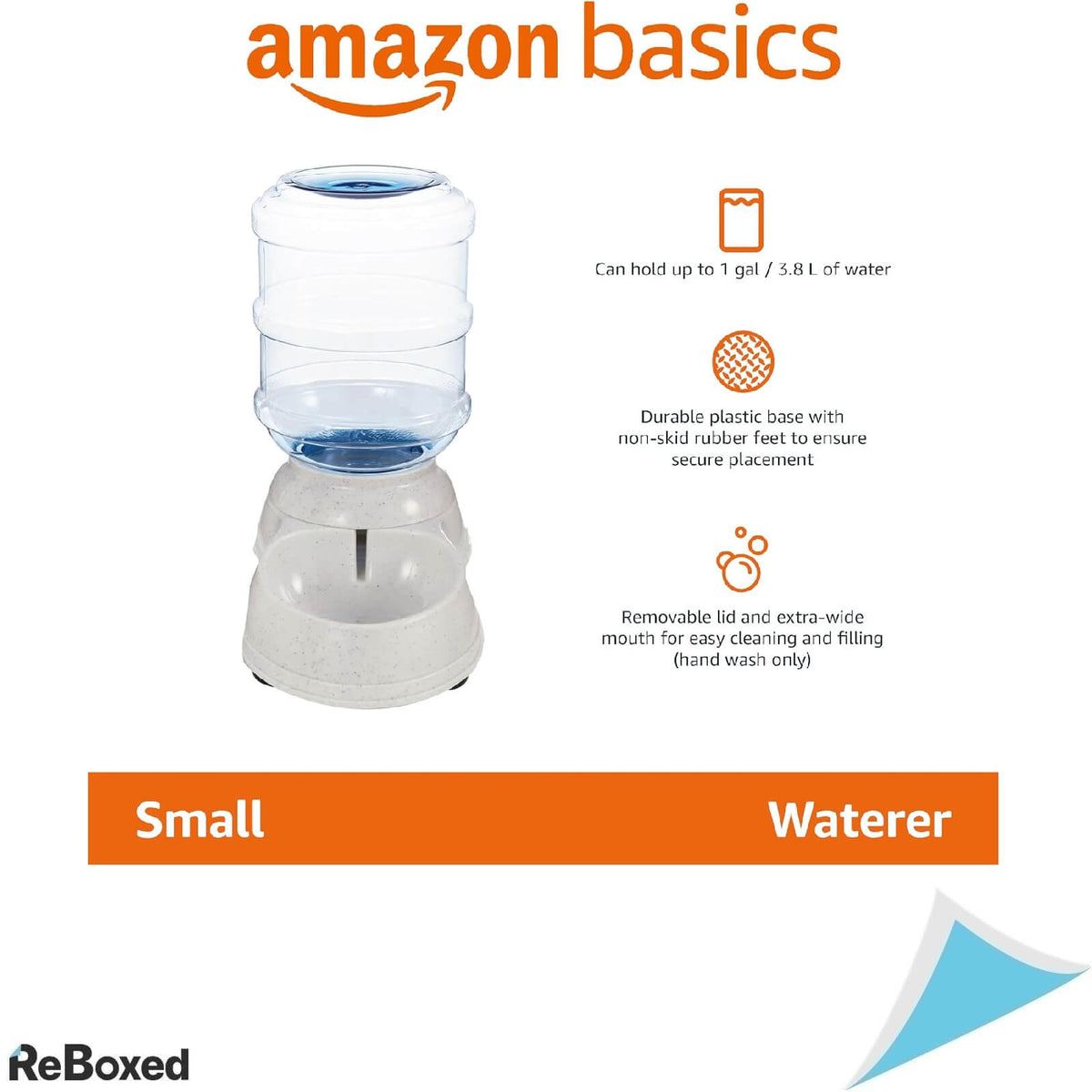 AmazonBasics Dispenser de Apa Automat pentru Caini si Pisici