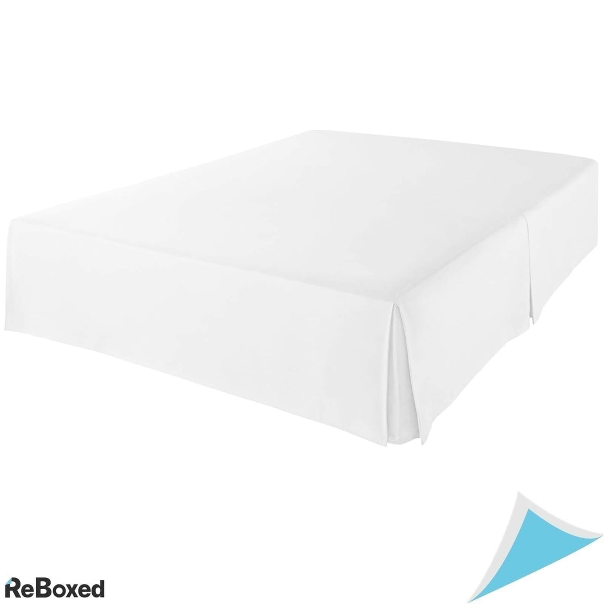 AmazonBasics Husa Pat Alb Stralucitor 198 x 203 x 41 cm