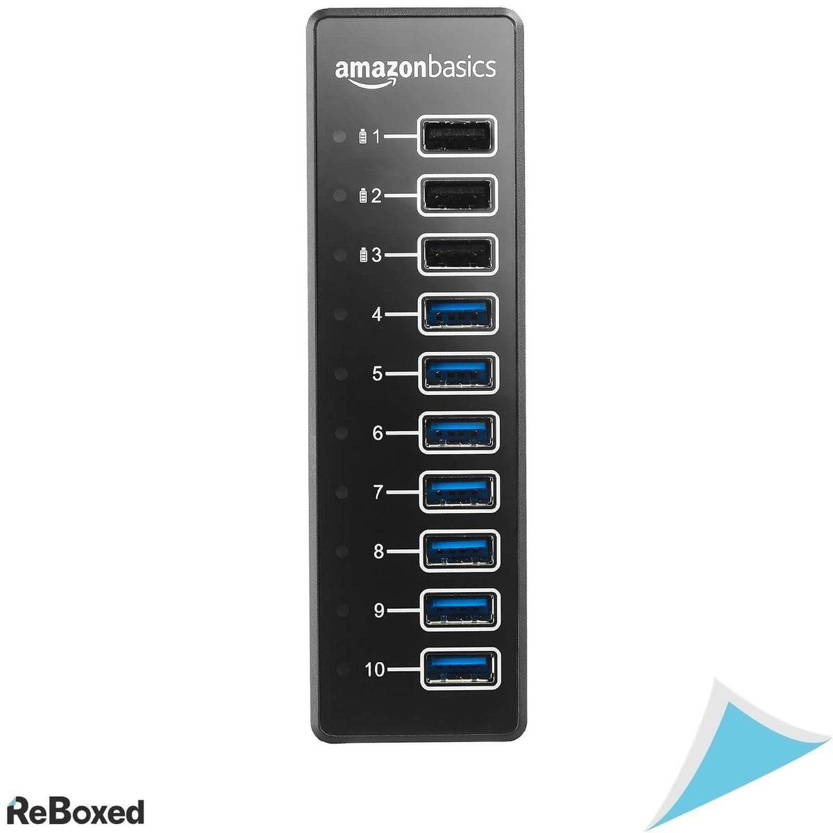 AmazonBasics Hub USB-C 3.1 cu 10 Porturi si Incarcare 65W Negru