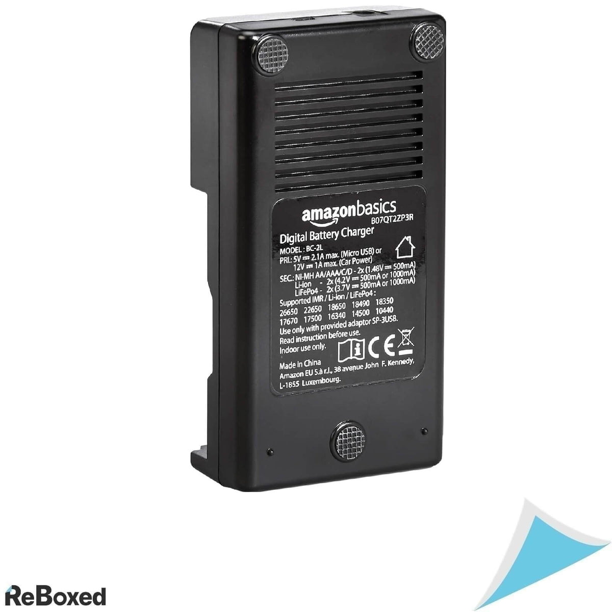 AmazonBasics Incarcator Digital pentru Baterii Reincarcabile