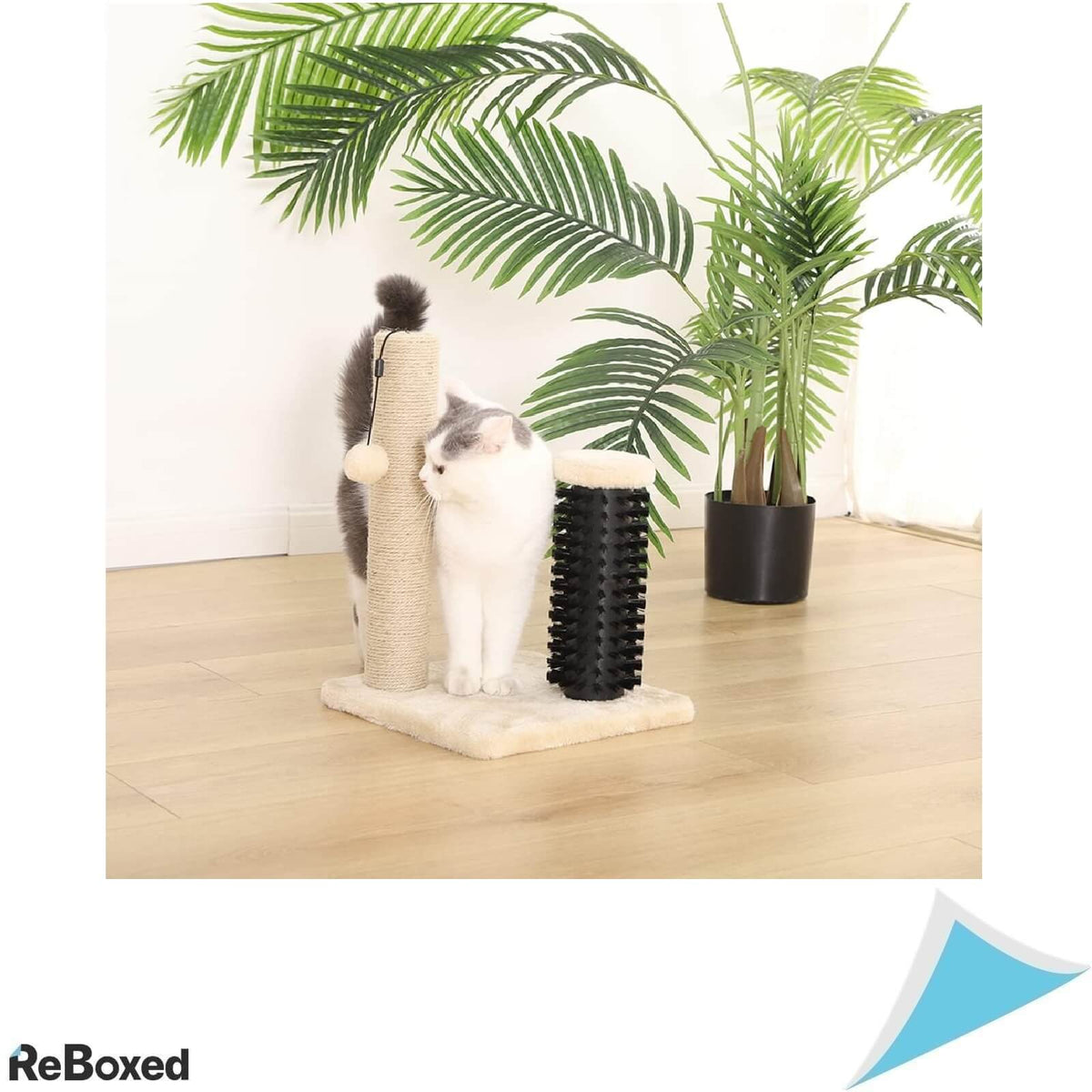 Amazon Basics Jucarie si Stalp de de Zgariat pentru Pisici