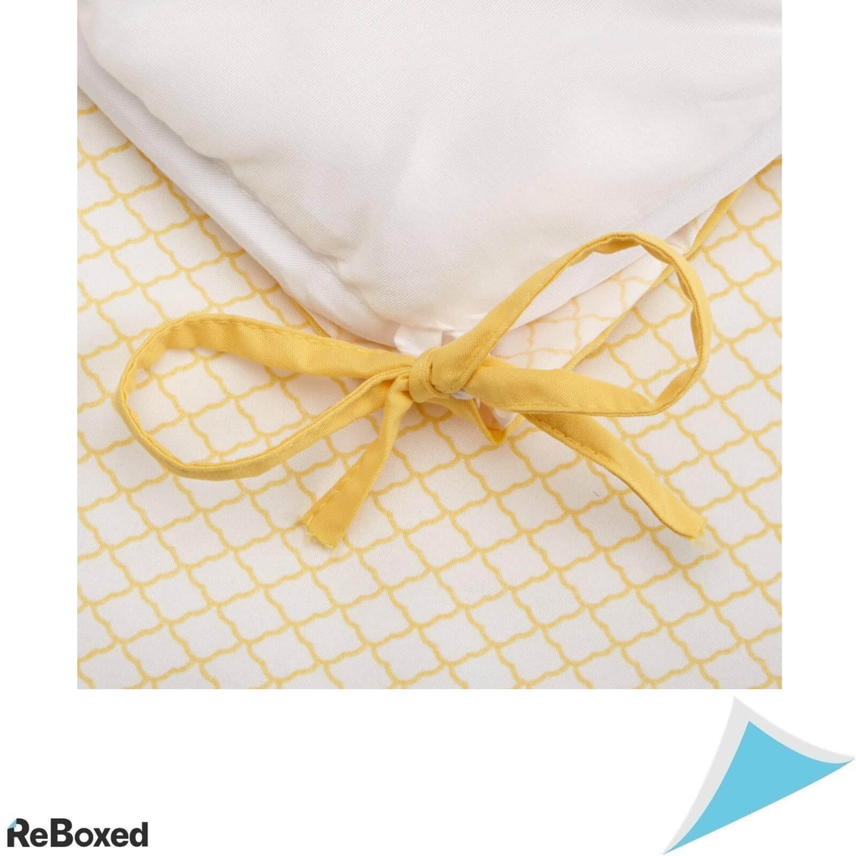 AmazonBasics Set Lenjerie de Pat Pilota 168 x 229 Husa Perna 51 x 66 Galben Scoica