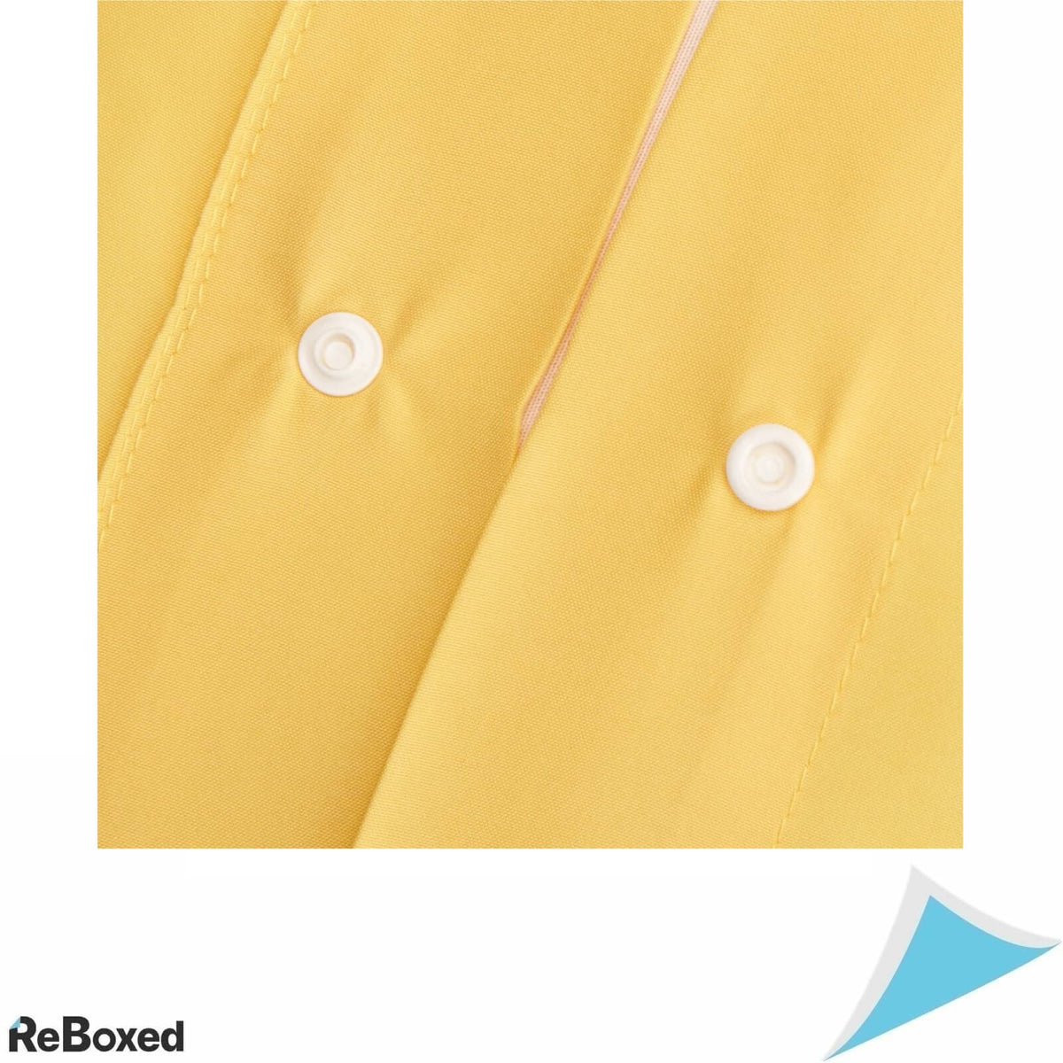 AmazonBasics Set Lenjerie de Pat Pilota 168 x 229 Husa Perna 51 x 66 Galben Scoica