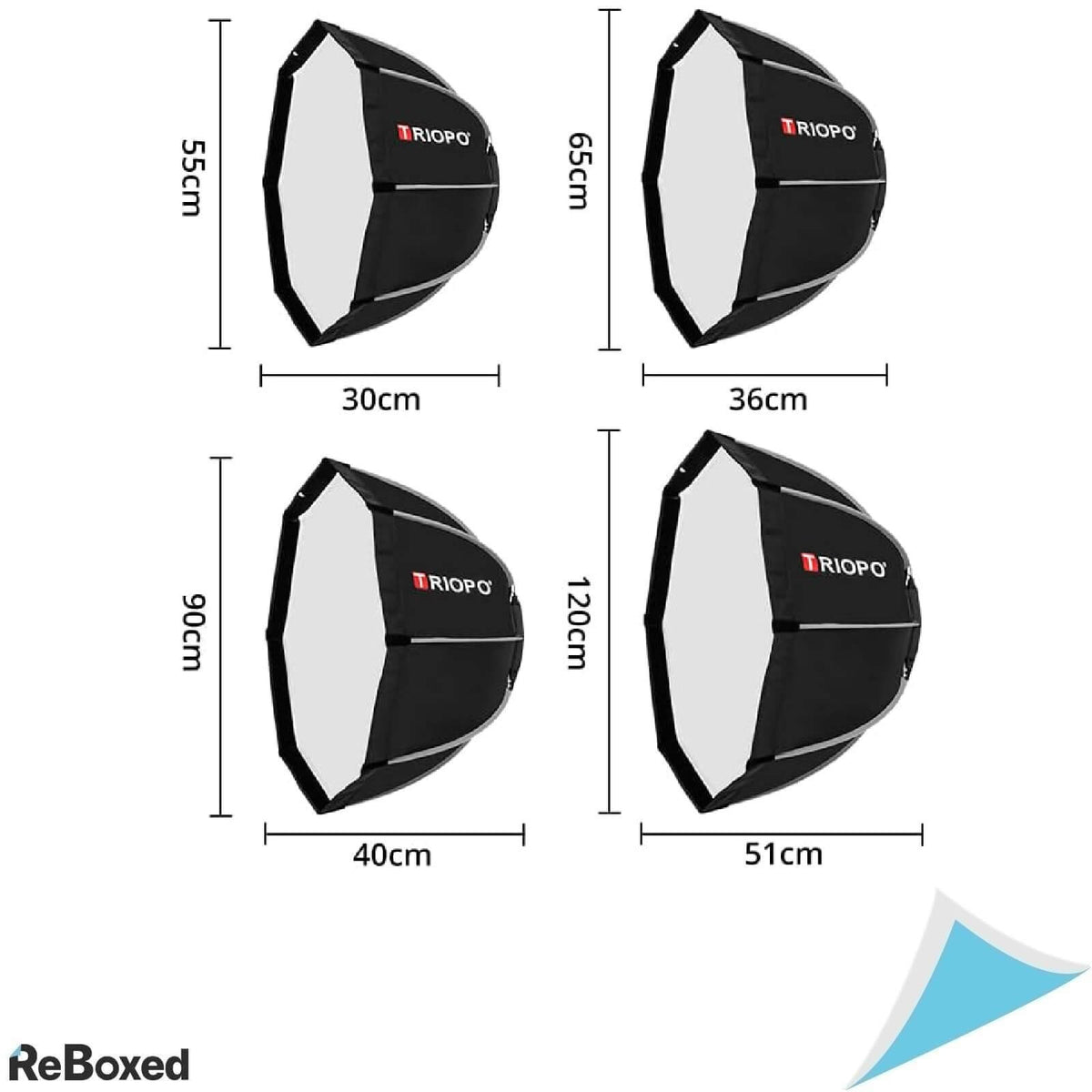 Ambitful Softbox Octogonal Portabil 65 cm