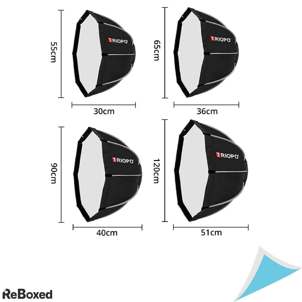 Ambitful Softbox Octogonal Portabil 90 cm