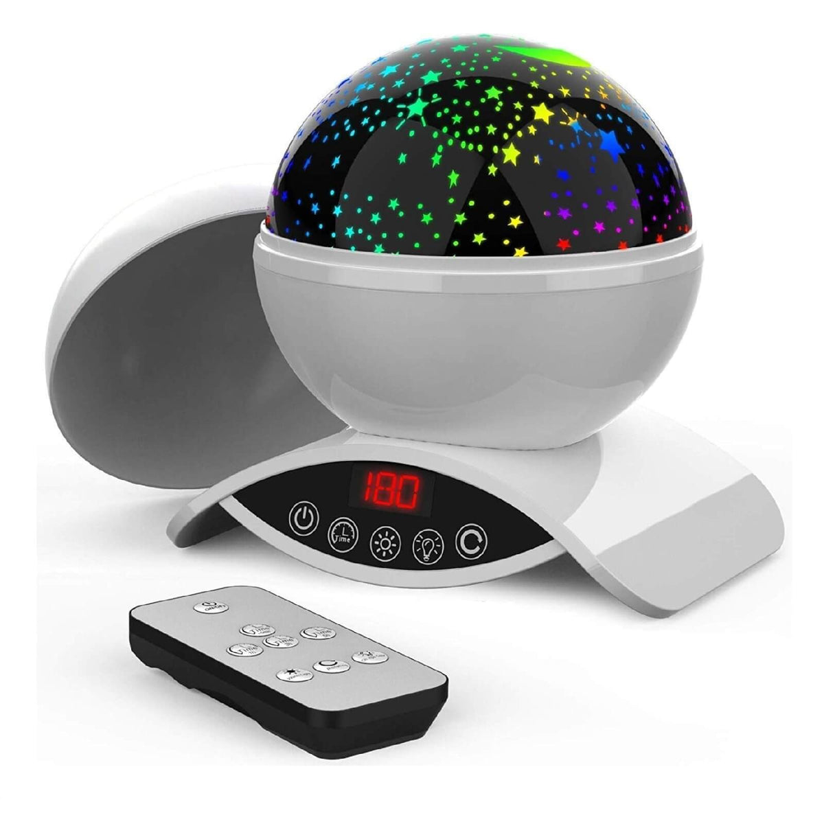 Amouhom Starry Sky Proiector Rotativ LED Stele Colorate