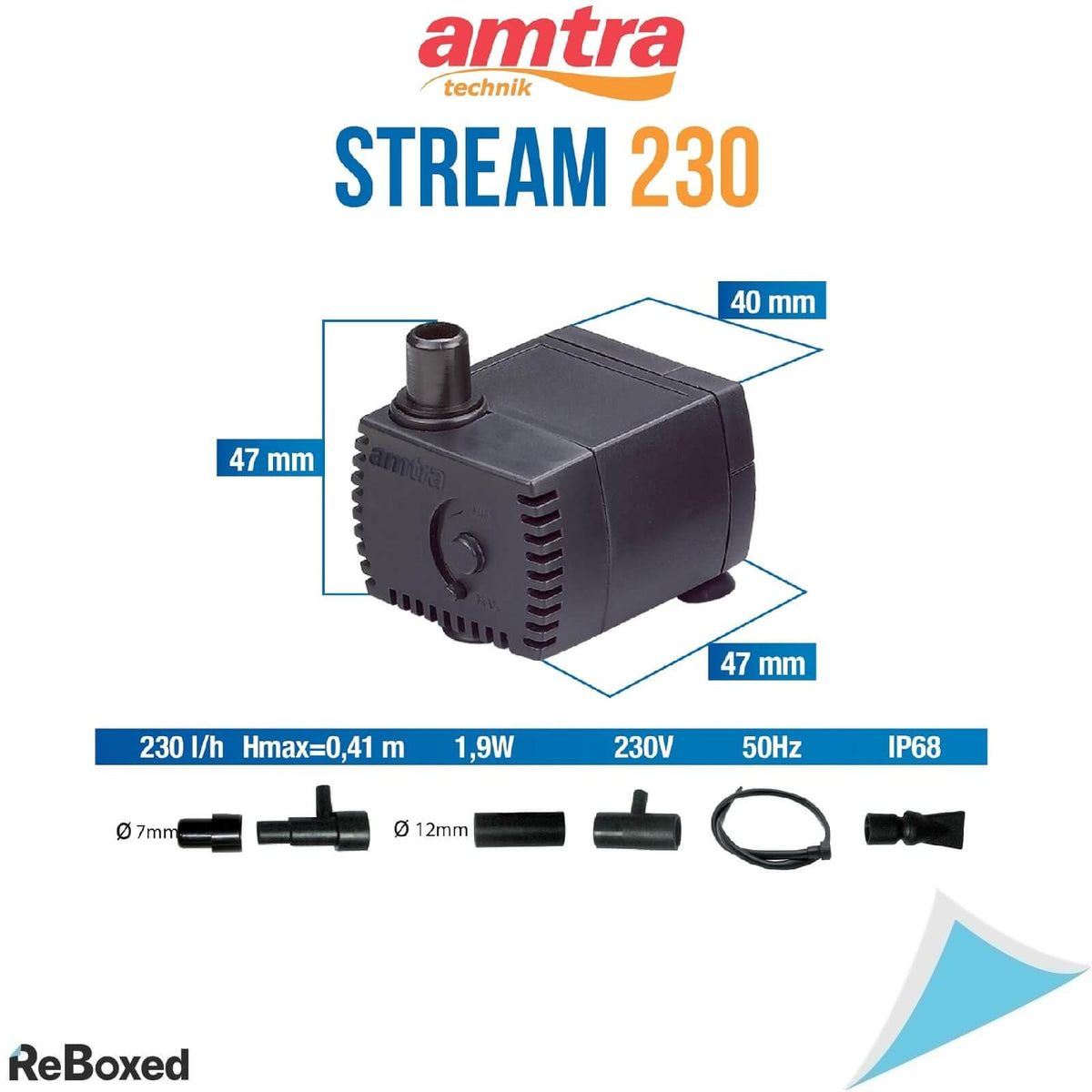 Amstra Stream 230 Pompa de Circulatie Submersibila