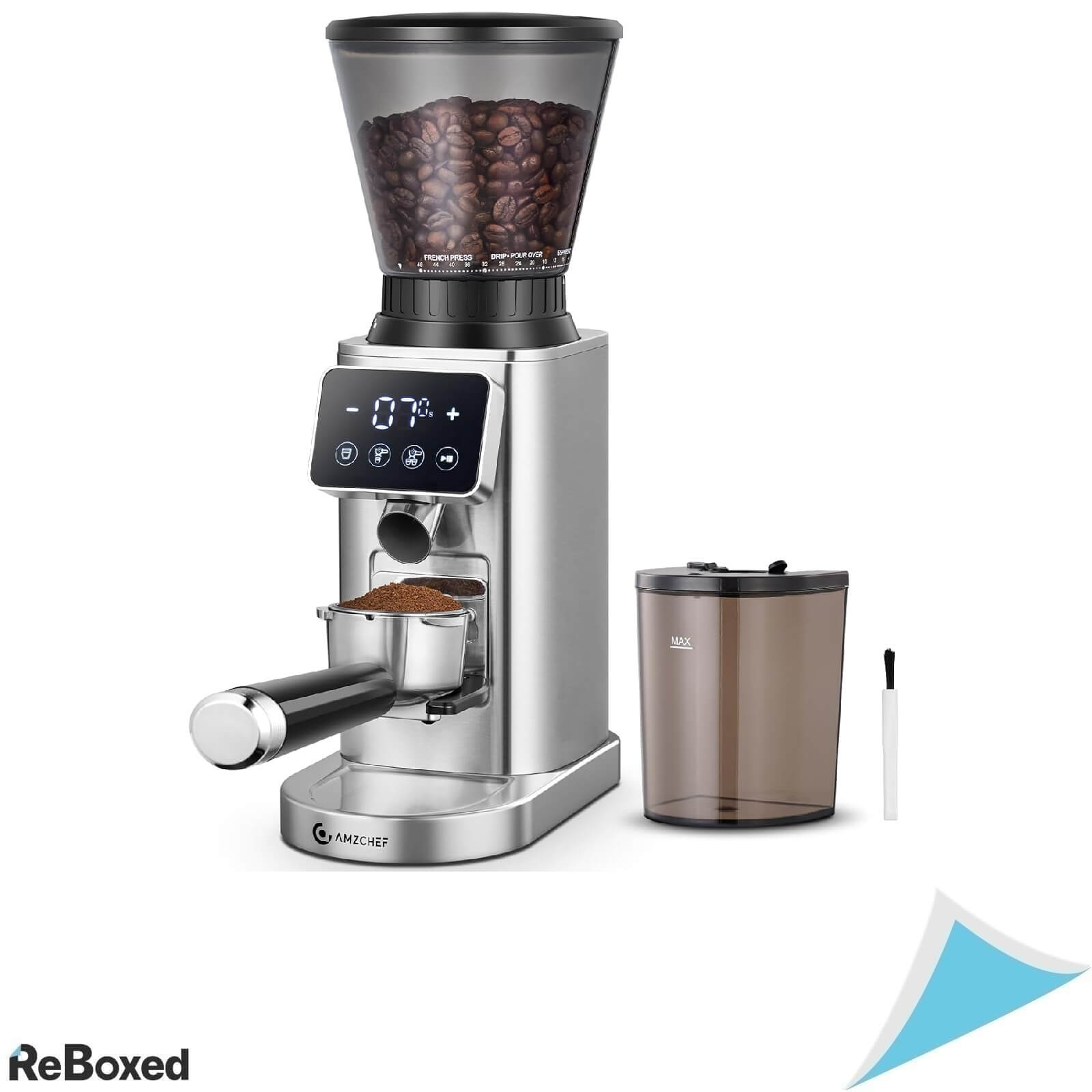 AMZCHEF Rasnita de Cafea Electrica