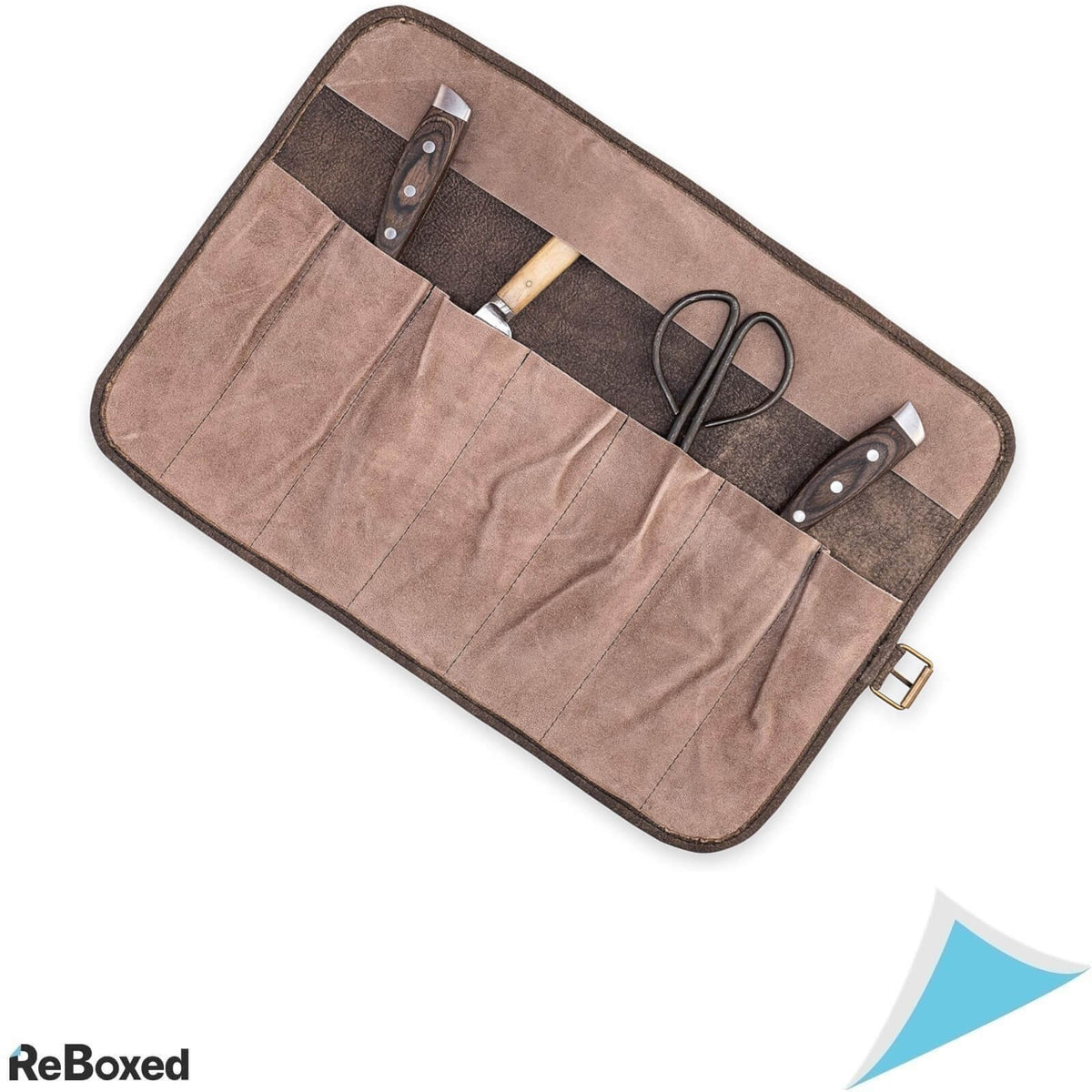 Angus Stoke Geanta de Cutite din Piele Naturala 40x28cm