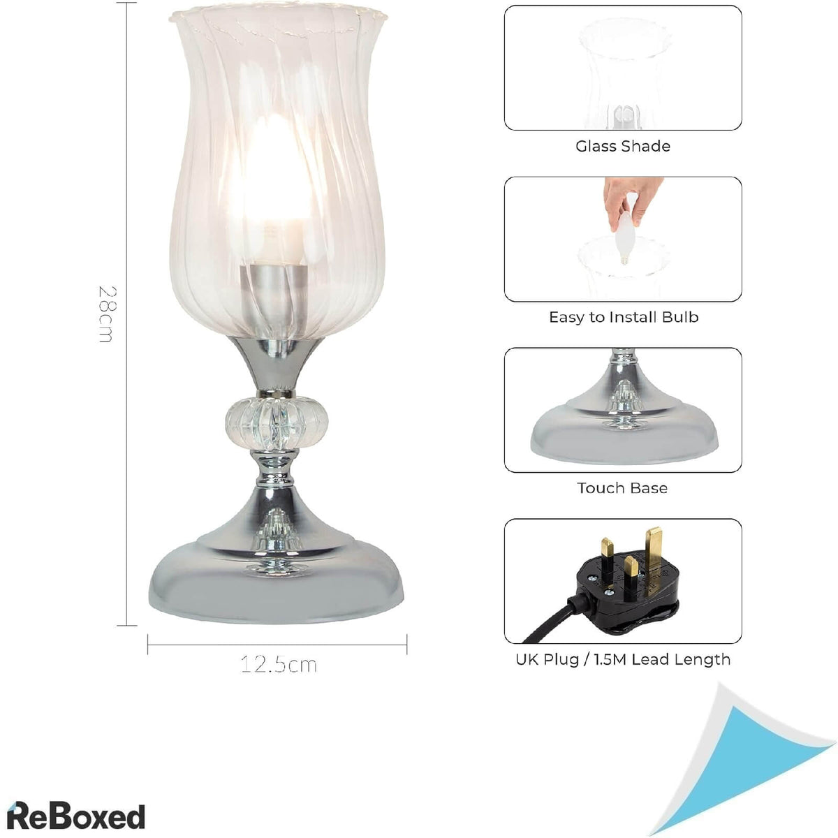 Anika 62519 Lampa de Masa Hurricane