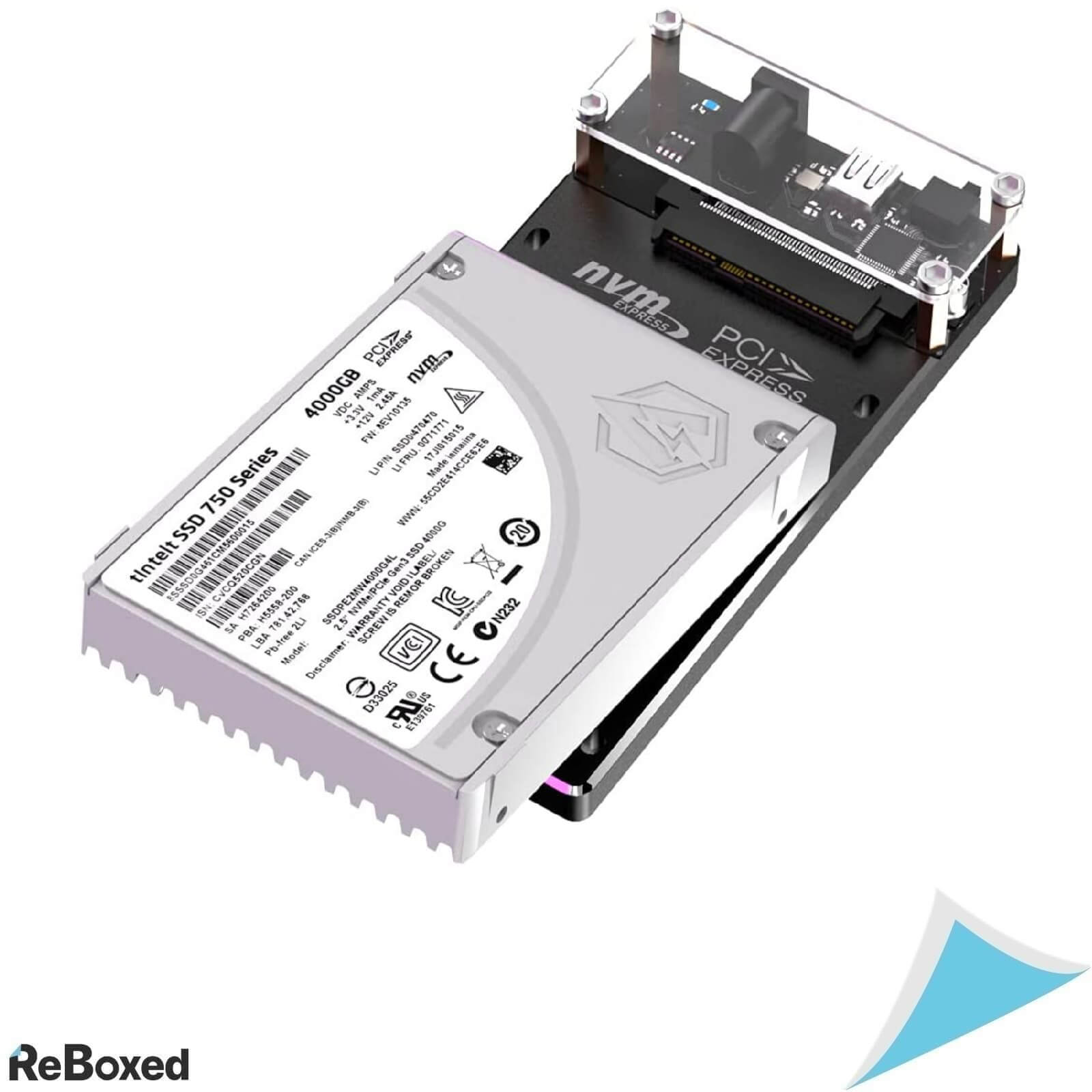 AoDuke Rack 2.5" SFF-8639 USB 3.0 SSD U.2 PCI-E NVMe Open-Frame