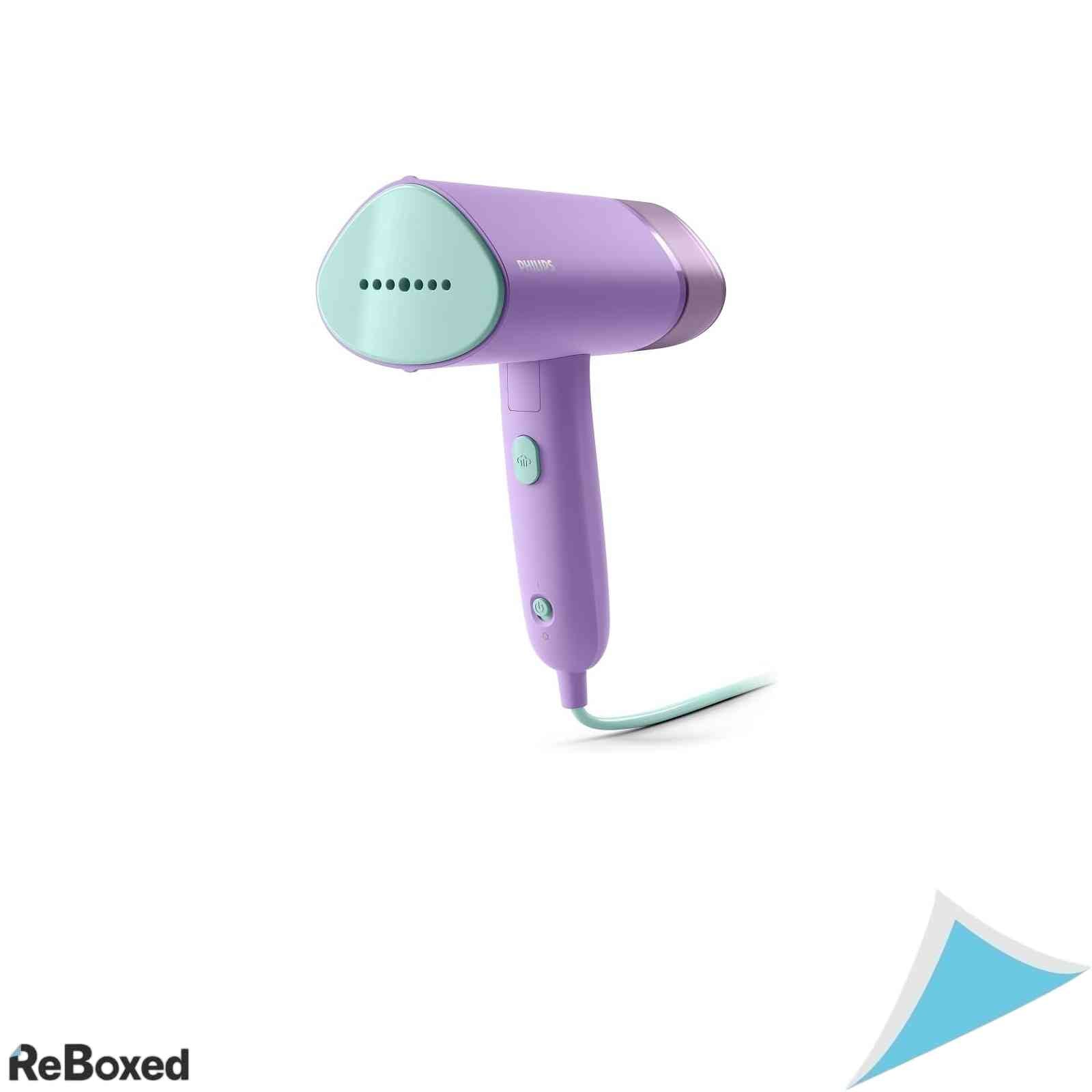 Aparat de Calcat cu Abur Portabil Philips Seria 3000 STH3010/30 1000W Compact si Pliabil Rezervor 100 ml Violet