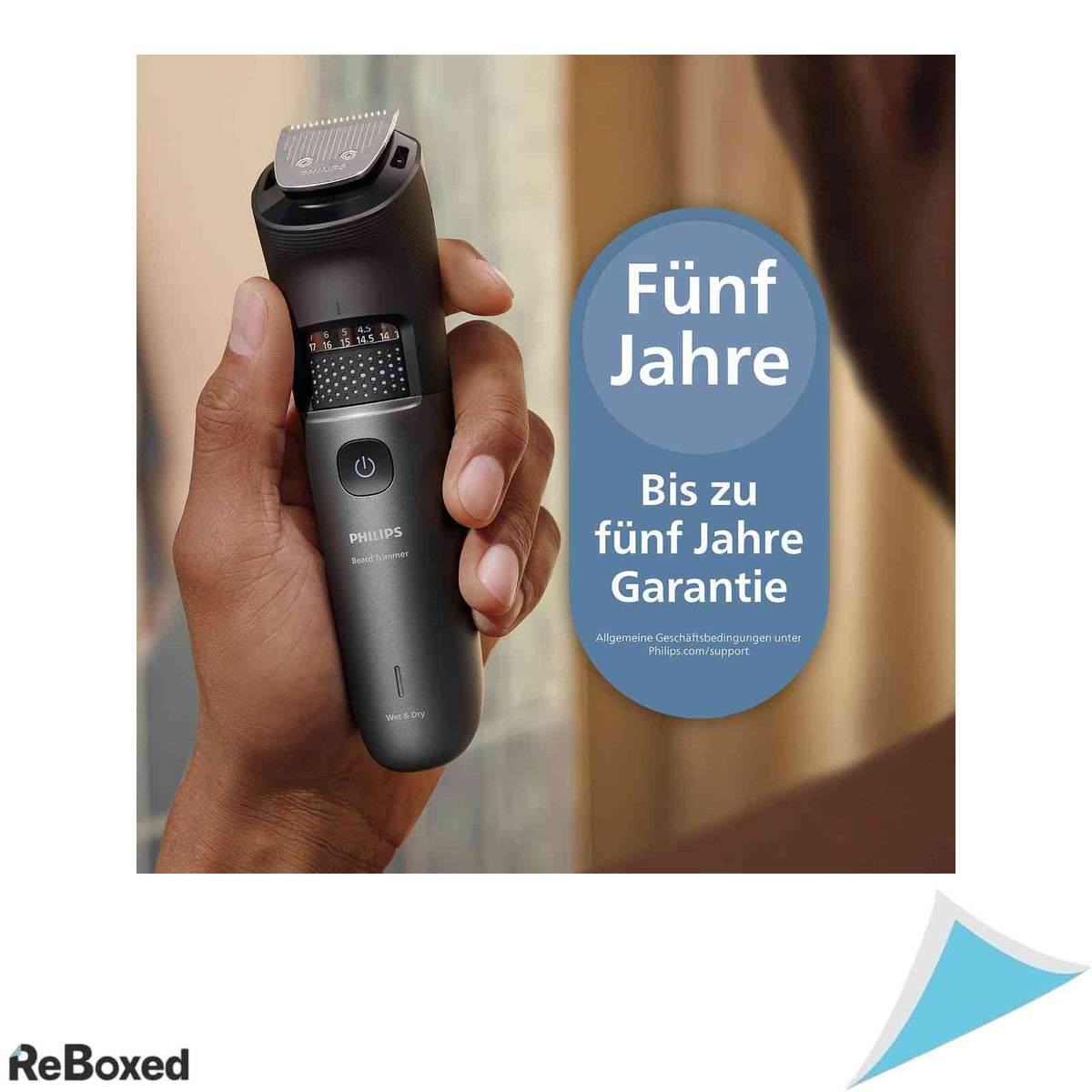 Aparat de Tuns Barba Philips Seria 7000 BT7660 15 Lame Auto-Ascutitoare Tehnologie BeardSense Colector Hair Collector 40 Trepte Lungime Incarcator Husã