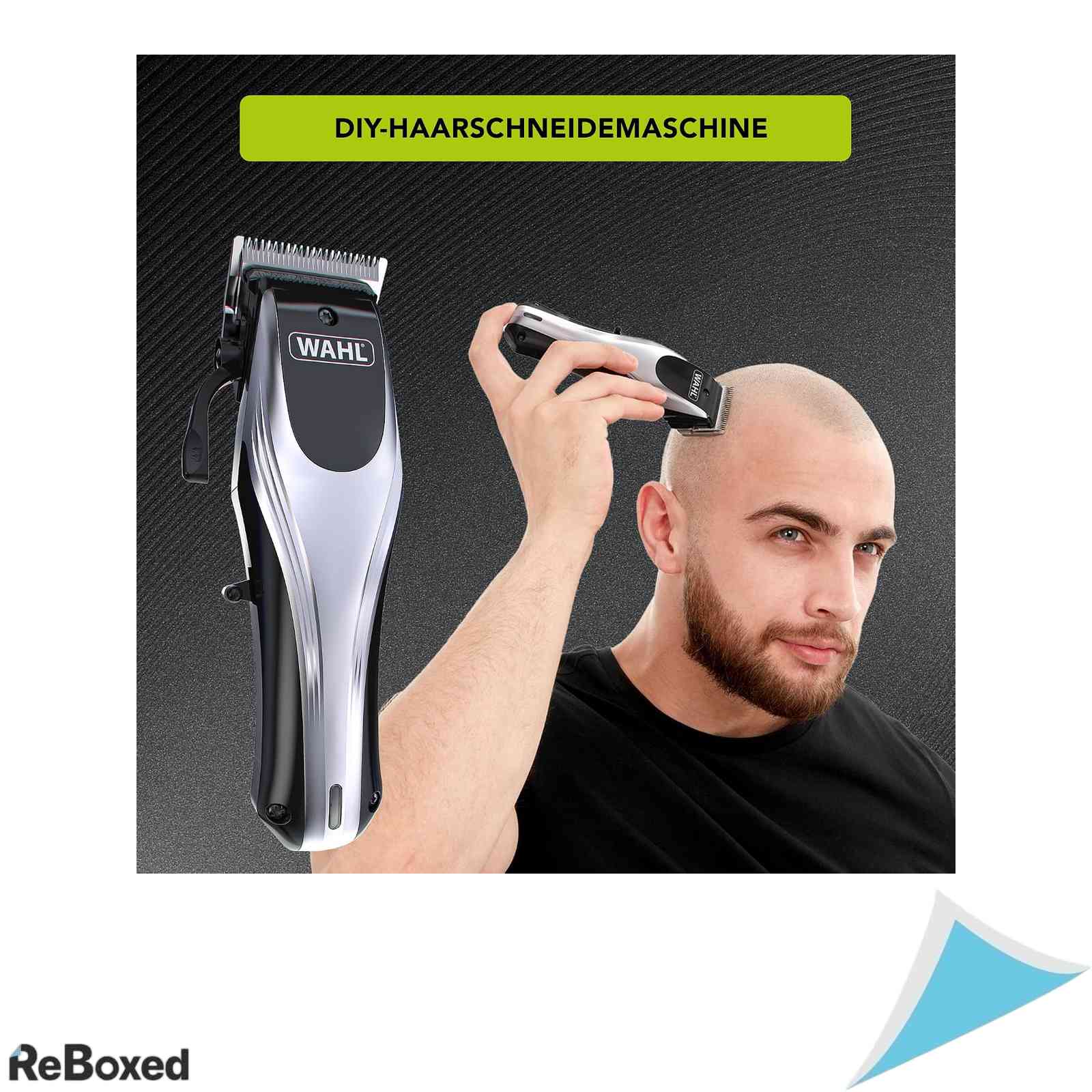 Aparat de Tuns Fara Fir Wahl Rapid Clip Taper Arm Lame Inox Autoincutitoare Autonomie 120 Min