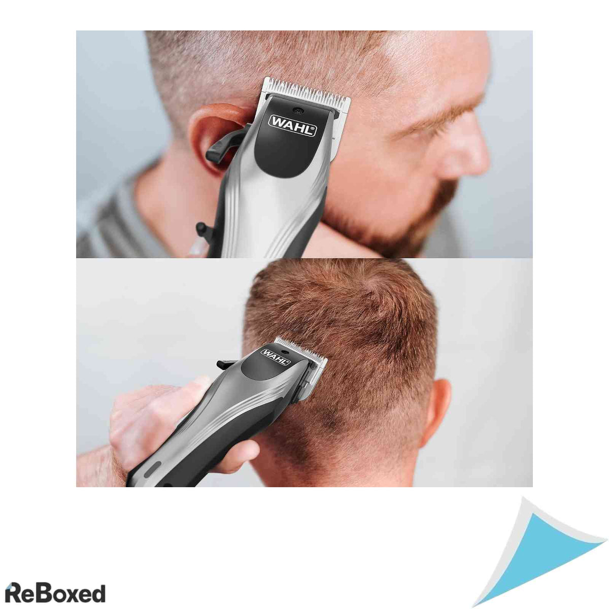 Aparat de Tuns Fara Fir Wahl Rapid Clip Taper Arm Lame Inox Autoincutitoare Autonomie 120 Min