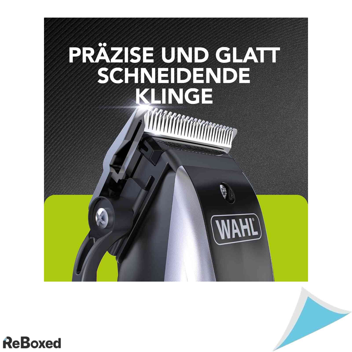 Aparat de Tuns Fara Fir Wahl Rapid Clip Taper Arm Lame Inox Autoincutitoare Autonomie 120 Min