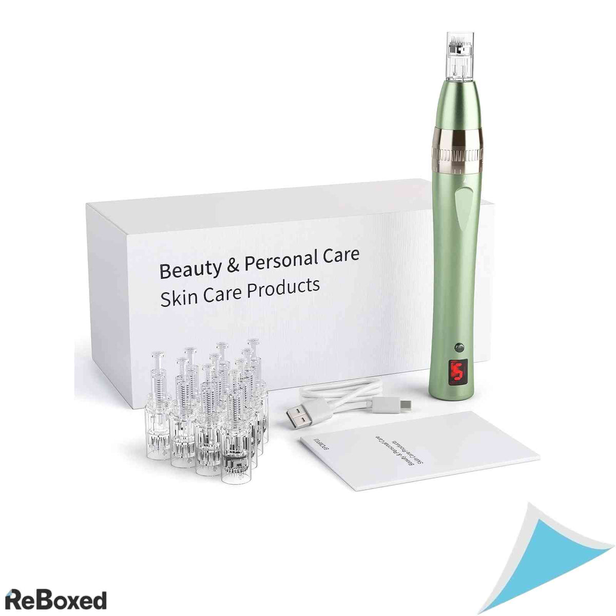 Pen Electric Microneedling Beautlinks Dermapen 0-2.5mm - Aparat Rejuvenare Faciala cu Ecran LCD