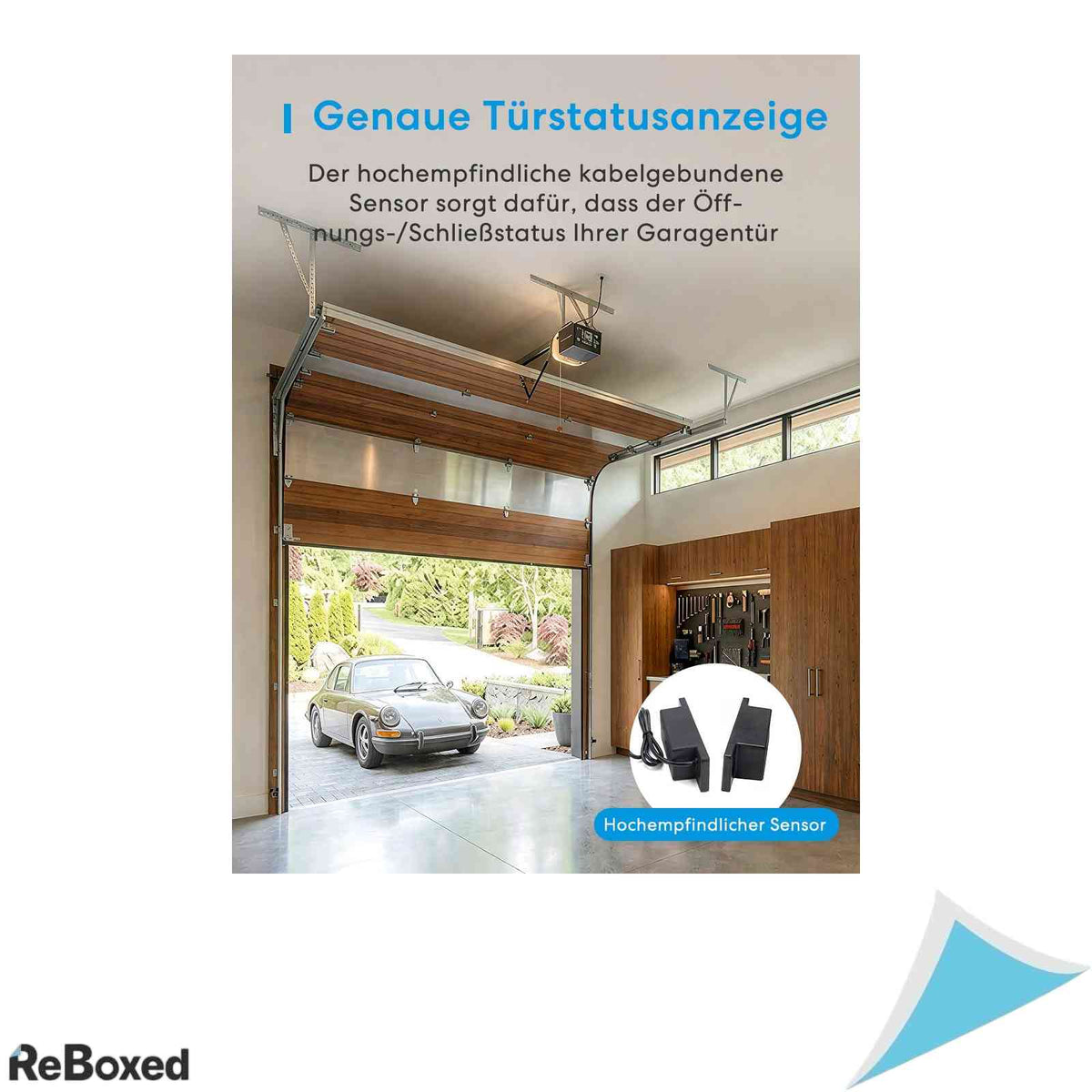 Aparat inteligent deschidere usa garaj Meross Smart WiFi MSG100 cu control aplicatie si vocal