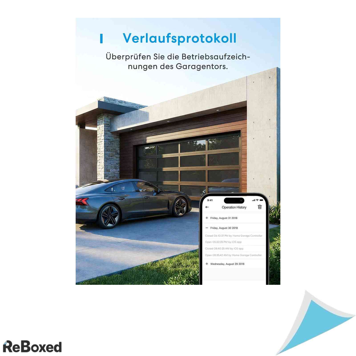 Aparat inteligent deschidere usa garaj Meross Smart WiFi MSG100 cu control aplicatie si vocal